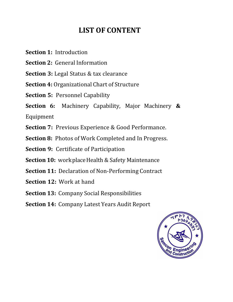 Company Profile & Awards — page 2